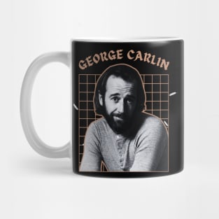 George carlin --- 60s retro style Mug